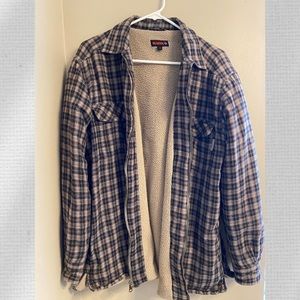 Wolverine brand, Sherpa lined flannel.